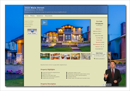 MLS compliant Virtual Tour Link