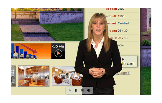 Video spokesperson for your property